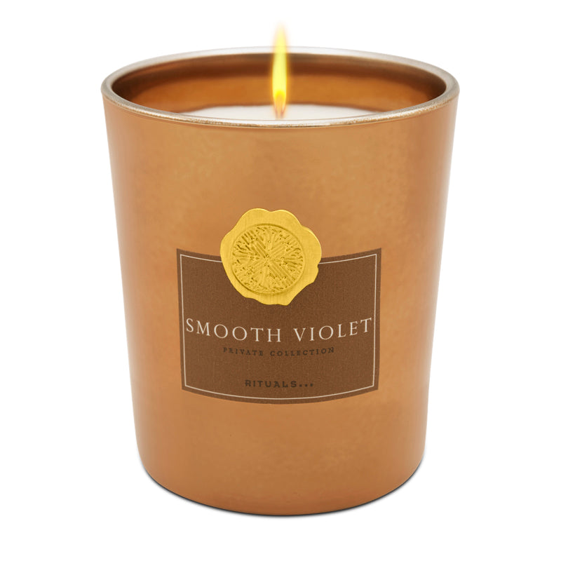 Rituals Smooth Violet Scented Candle 360g Private Collection