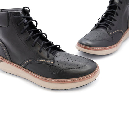 Armani Black Leather Ankle Boots 935119 - Choose Size