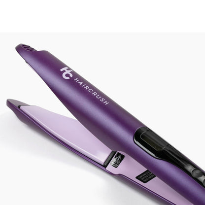 "2-in-1 Twist" Digital Curler & Straightener - Purple