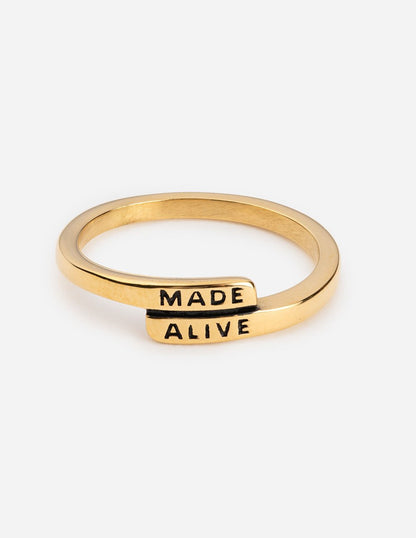 Elevated Faith Made Alive Ring