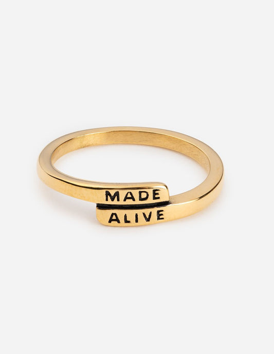 Elevated Faith Made Alive Ring
