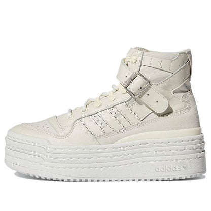 adidas Women's Triple Platforum Hi 'Off-White' Sneakers