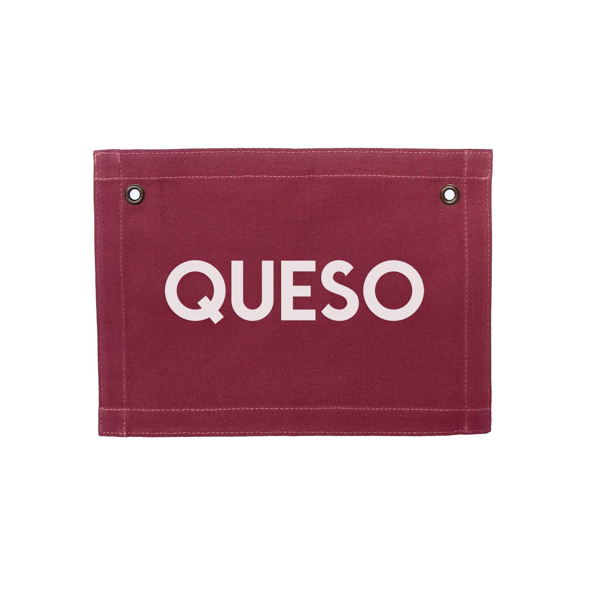Frankie Jean Queso Small Canvas Flag