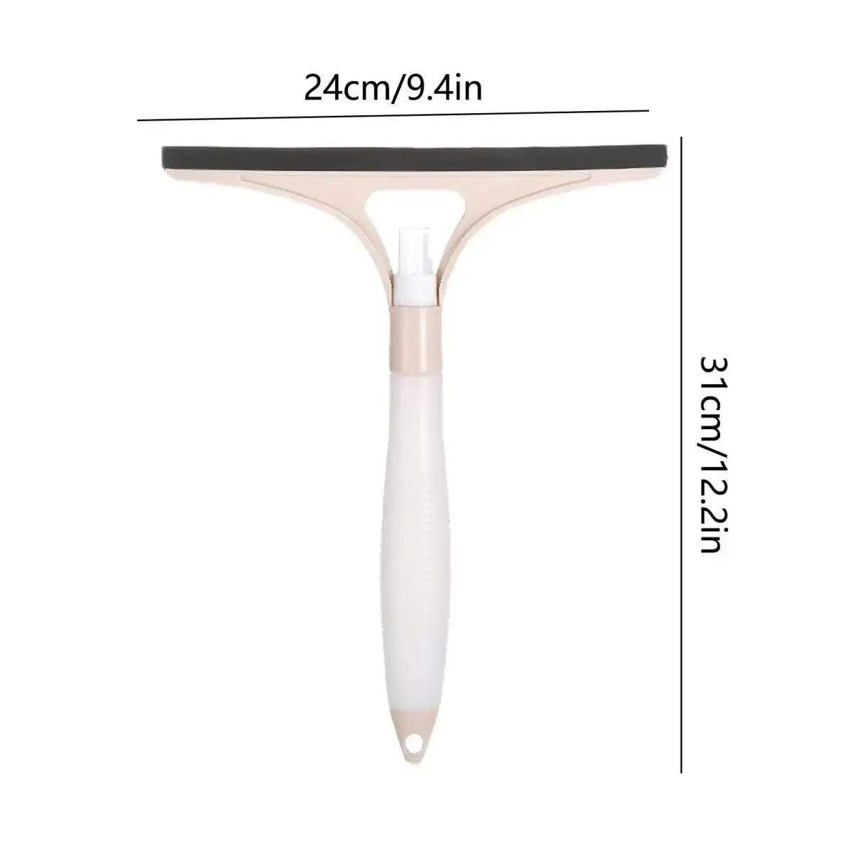 2-in-1 Window Squeegee with Spray Bottle