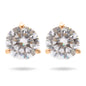 Swarovski Solitaire Rose Gold Earrings