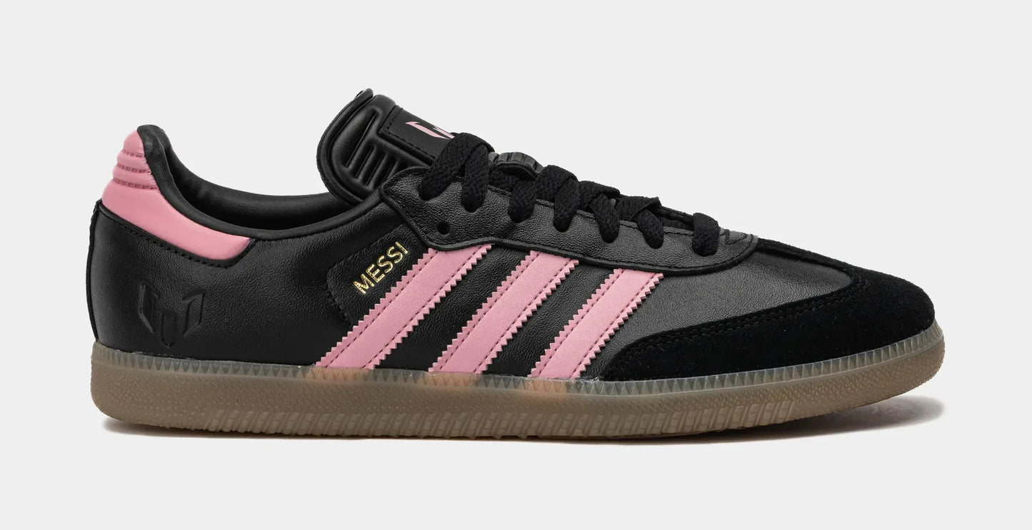 adidas Womens Samba Messi Black Gold Metallic