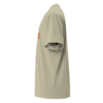 Oversized Faded T Shirt Unisex Layering Tee For Casual Street Style