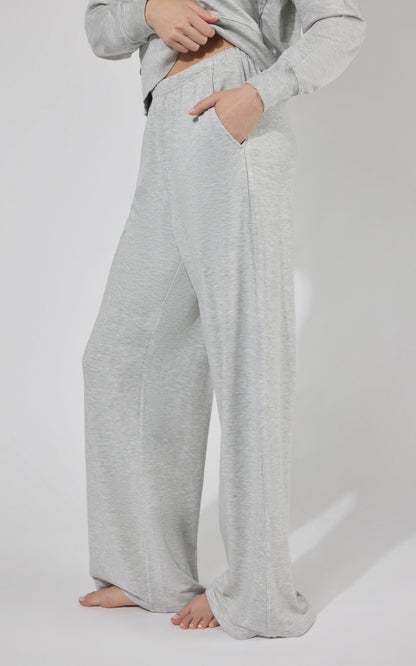 90 Degree by Reflex Modal Terry Relaxed Wide Pant