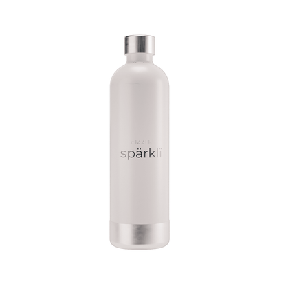 Fizzit™ Spärklï Carbonated Water Soda Maker with Stainless Steel Bottle – Dishwasher Safe Bottles - Sparkling Water Maker