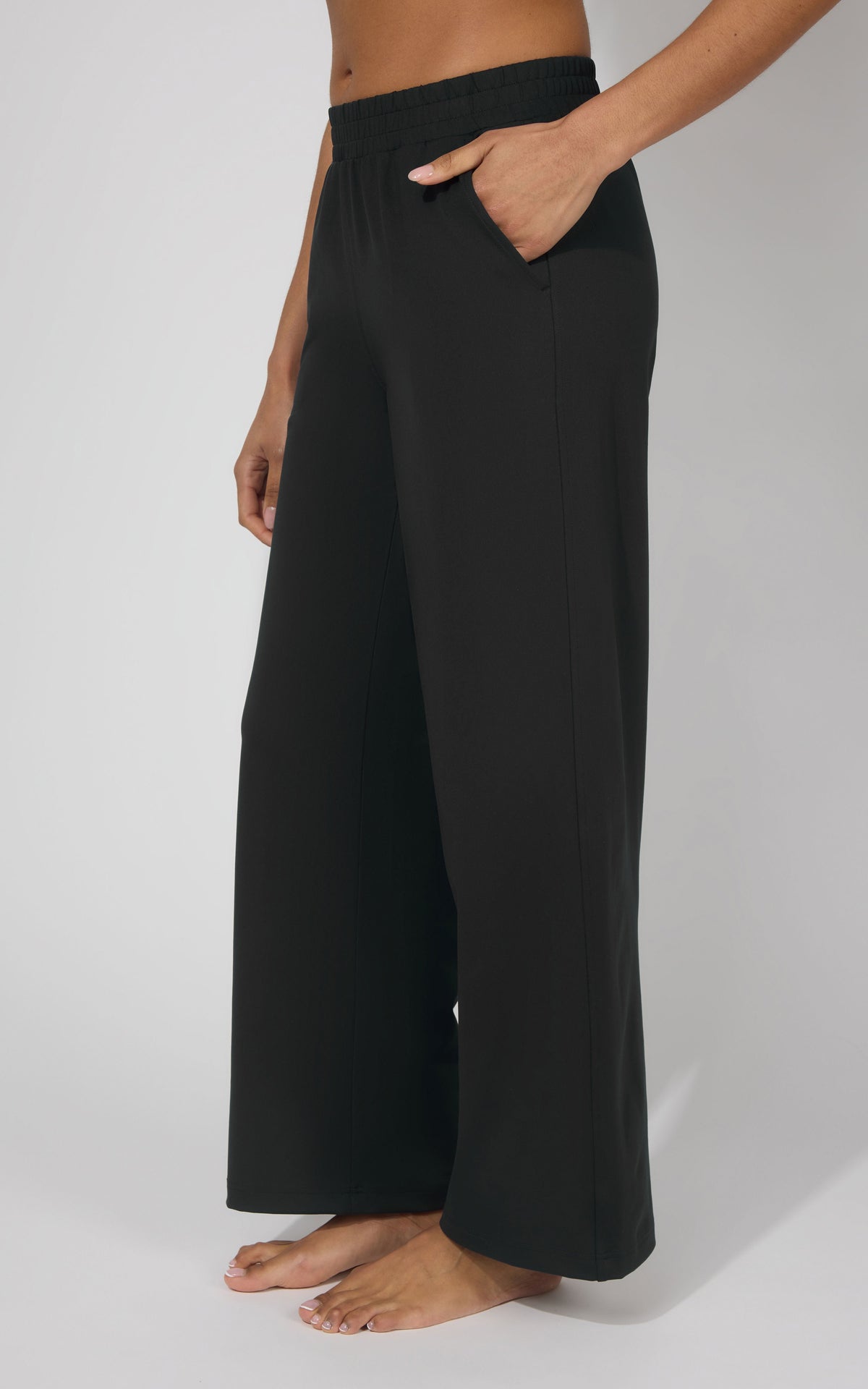 90 Degree by Reflex Lux Seoul Side Pocket Wide Leg Pant