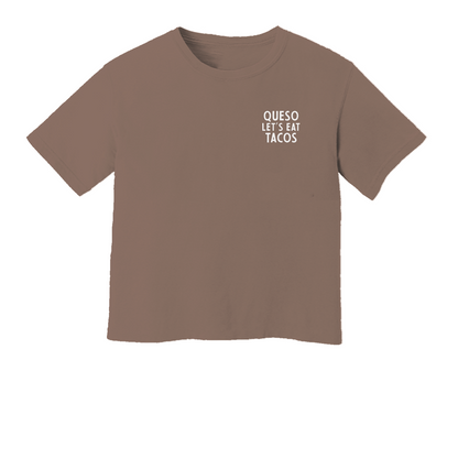 Frankie Jean Queso Let's Eat Tacos Washed Tee