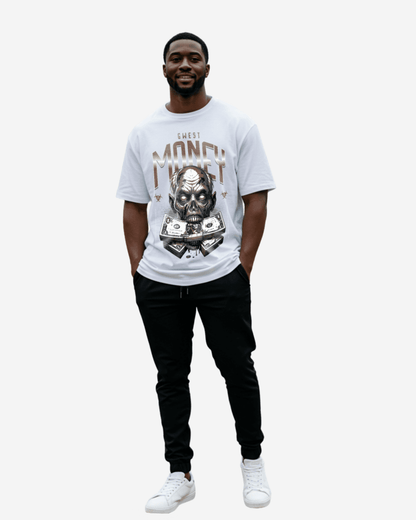 G West Money Zombie Oversized T-Shirt Mens