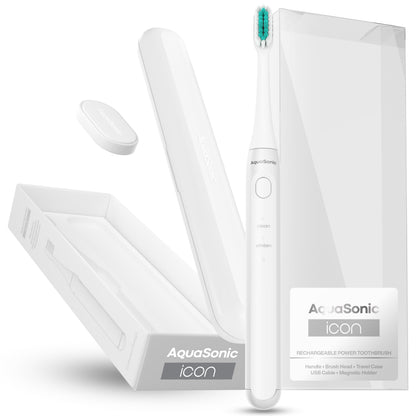 Aquasonic Icon Rechargeable Power Toothbrush