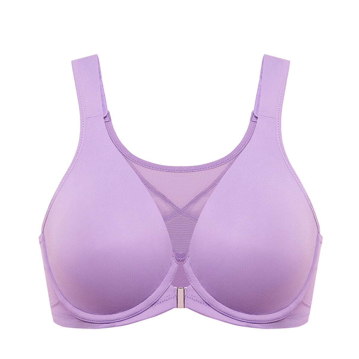 Front Closure Posture Support Underwire Plunge Bra