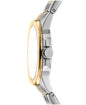 Dkny Women Watch, Two Tone Silver & Gold Color Case, Light Blue Dial, Two Tone Silver & Gold Color Metal Bracelet, 3 Hands, 5 Atm