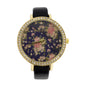 Jessica Carlyle Blue Flowered Background Watch 1666 (Blemished Box)