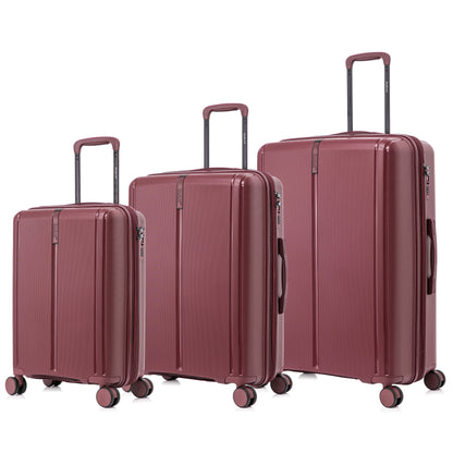 DUKAP Unisex Airley Lightweight Hardside Spinner Luggage
