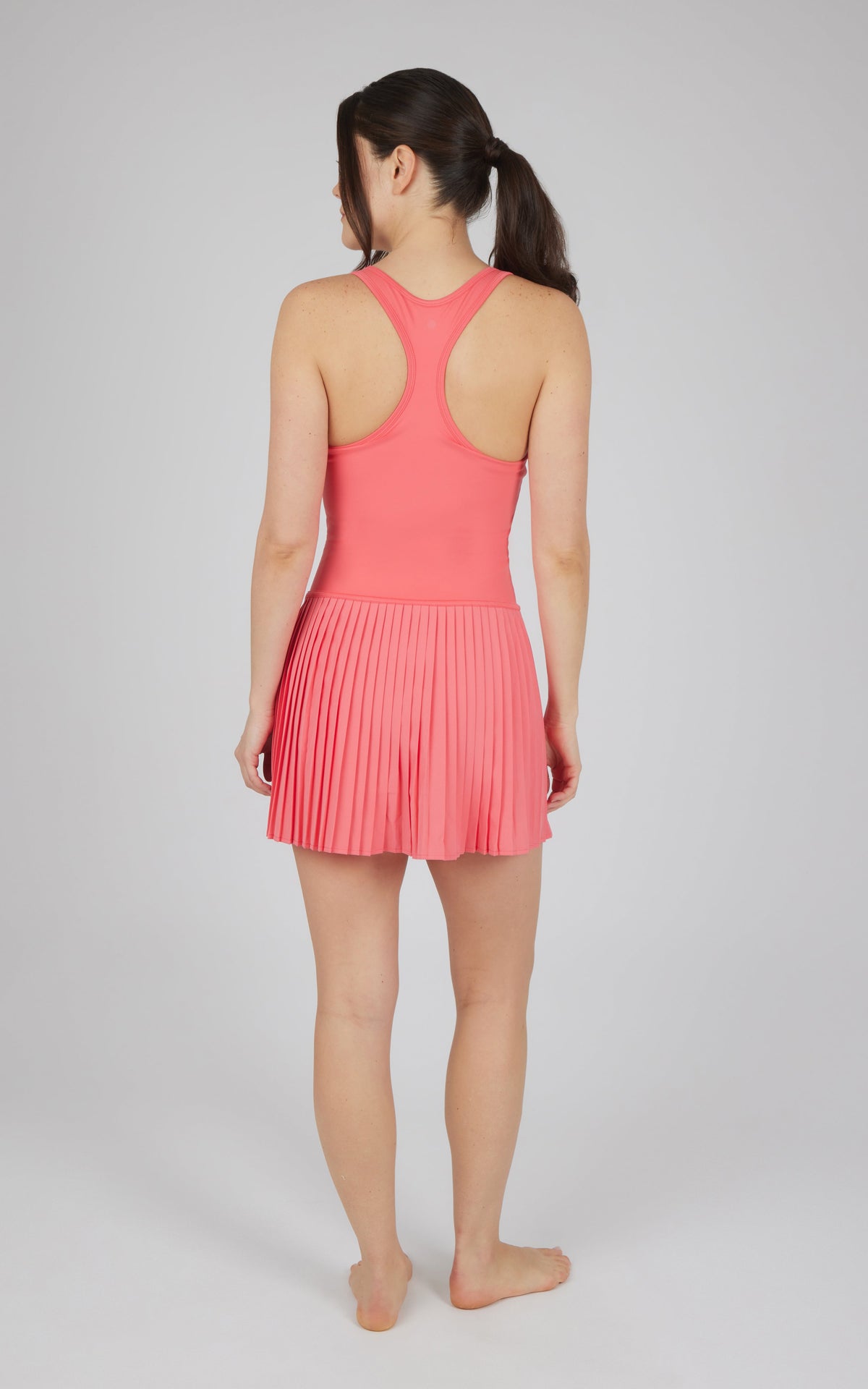 90 Degree by Reflex Yogalicious Lux Mini Pleated Dress