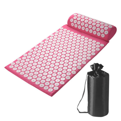 Acupressure Mat & Pillow Set with Storage Bag
