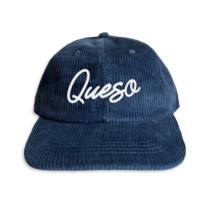 Frankie Jean Queso cursive Corduroy Cap