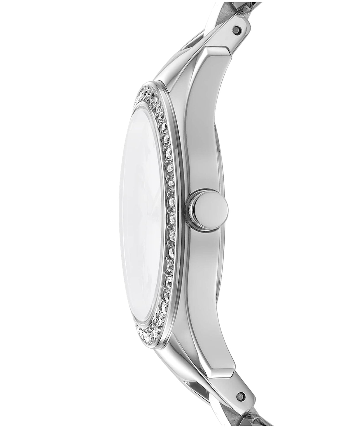 Dk1l075m0015 LOGO Astoria Midi Glitz Silver Women's Watch