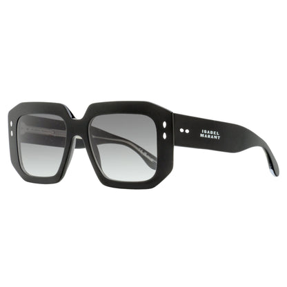 Isabel Marant Bevelled Rectangular Sunglasses IM0143/S 8079O Black 53mm