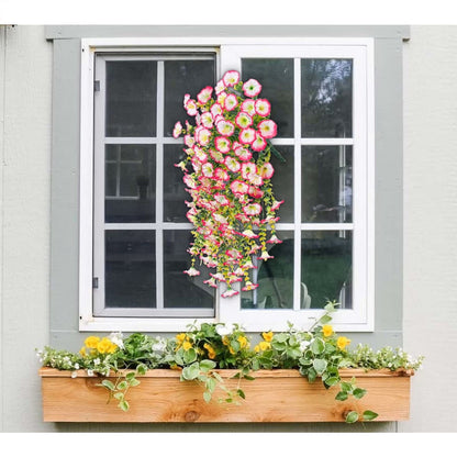 Artificial Morning Glory Hanging Vine
