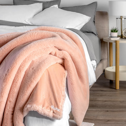 Bare Home Faux Fur Blanket