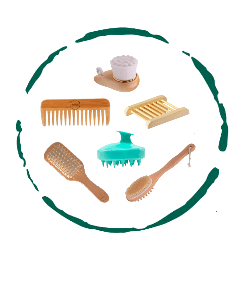 BeNat Bath Essentials Set. 6-Pack.