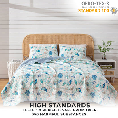 Coastal Quilt Set Bali Collection