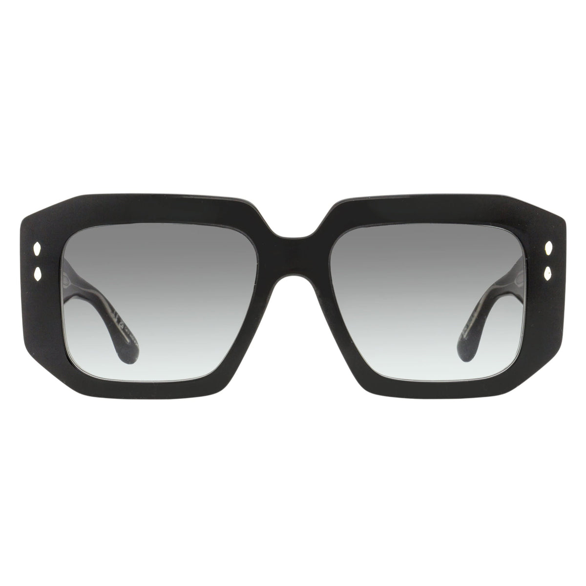 Isabel Marant Bevelled Rectangular Sunglasses IM0143/S 8079O Black 53mm