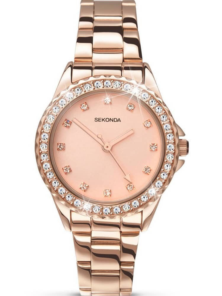 Sekonda Rose Gold Ladies Watch Temptations 4253