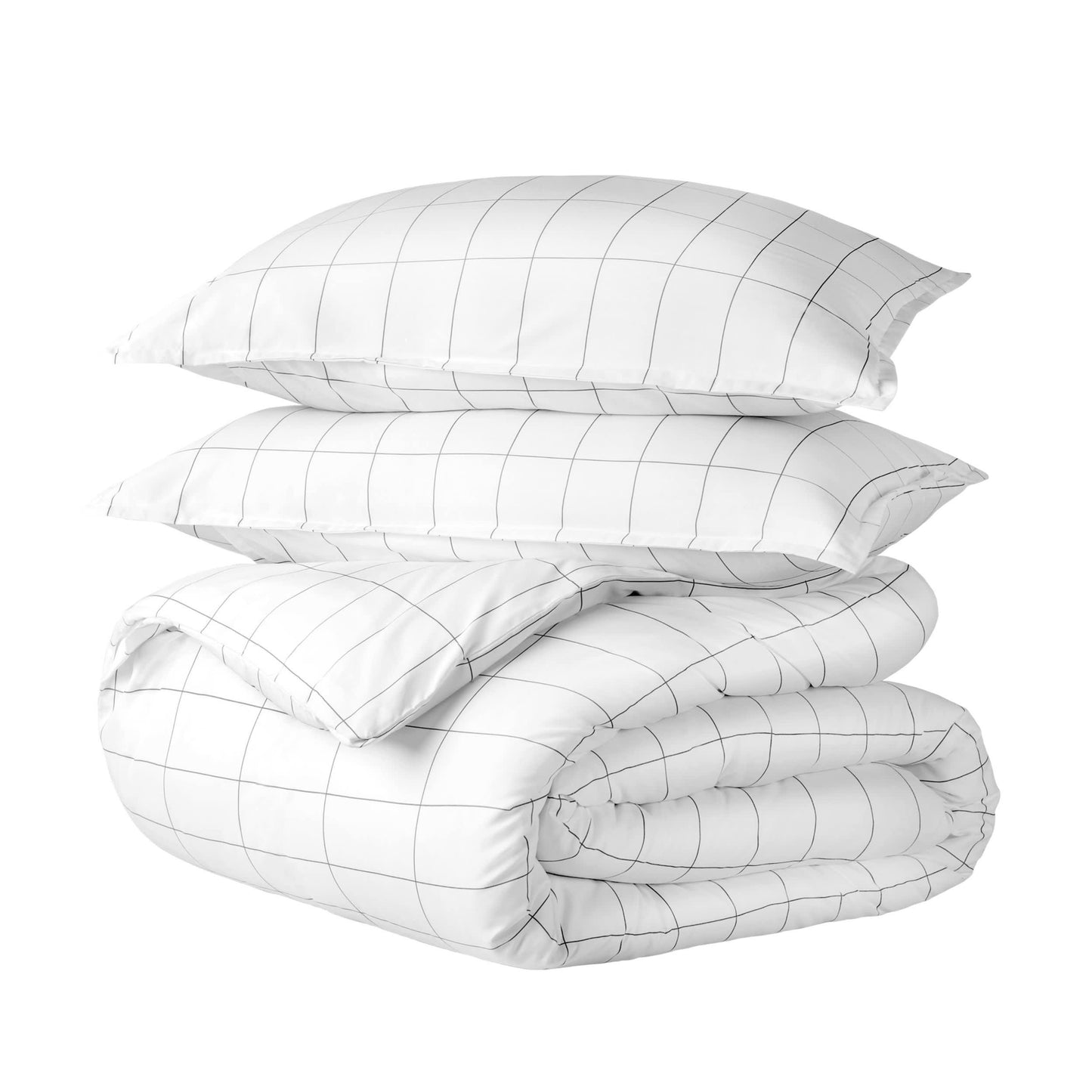 Bare Home Double Brushed Duvet Cover Set