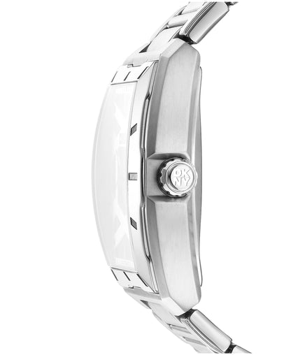 Dk1g048m0085 ACTIVE Urban Automatic Black Dial Silver Men's Watch