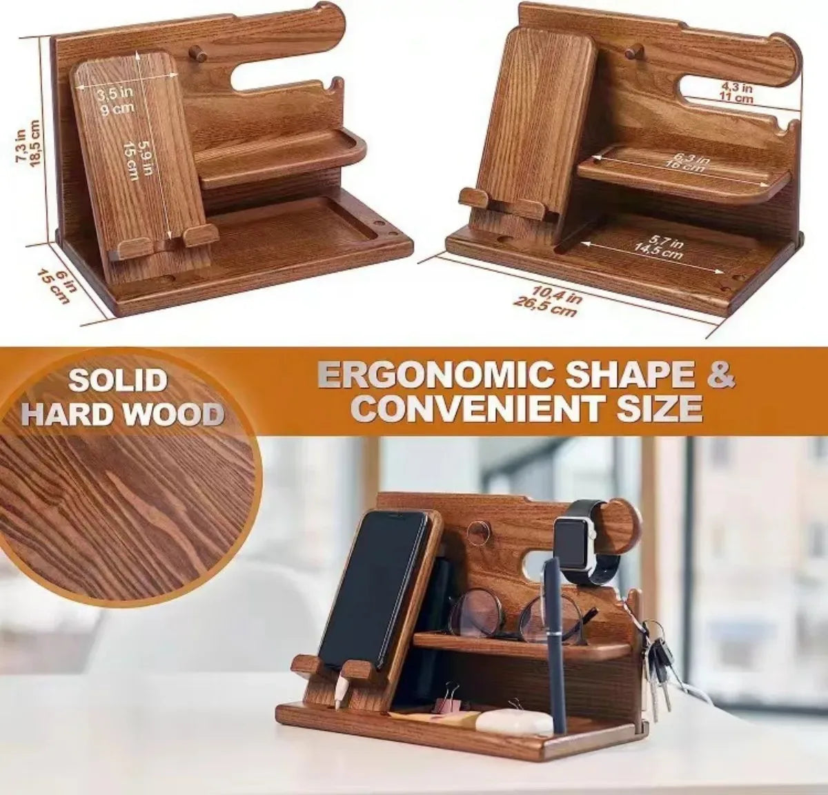 All-in-One Desk Caddy Storage Stand