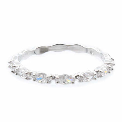 Swarovski Vittore Silver Ring Size 52