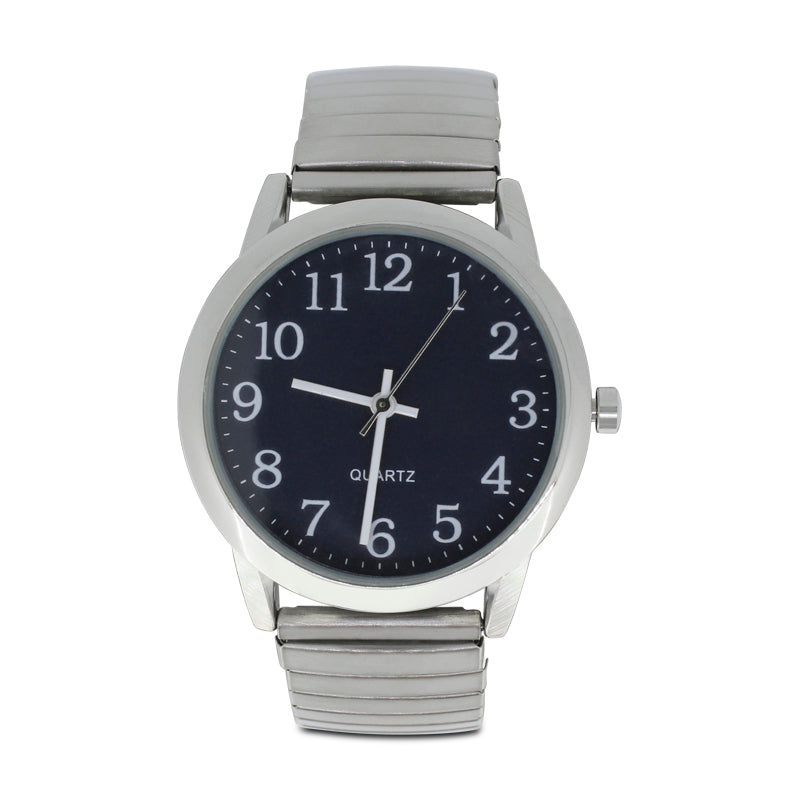 Men's Silver Black Dial Quartz Watch TW23005D Marbella & Ashford