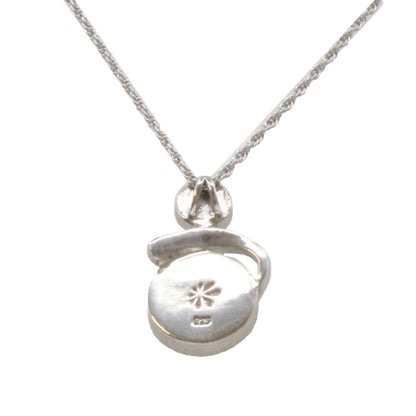 Larimar Stone Sapphire Sterling Silver Como Necklace By Marahlago