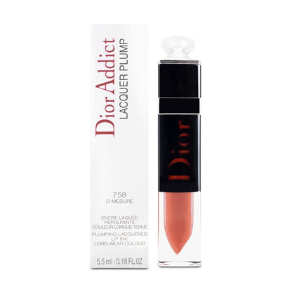 Dior Addict Lacquer Plump Red Lipstick 758 D-Mesure