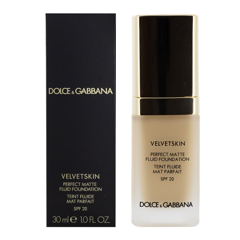 Dolce & Gabbana Velvetskin Foundation 120 Natural Beige