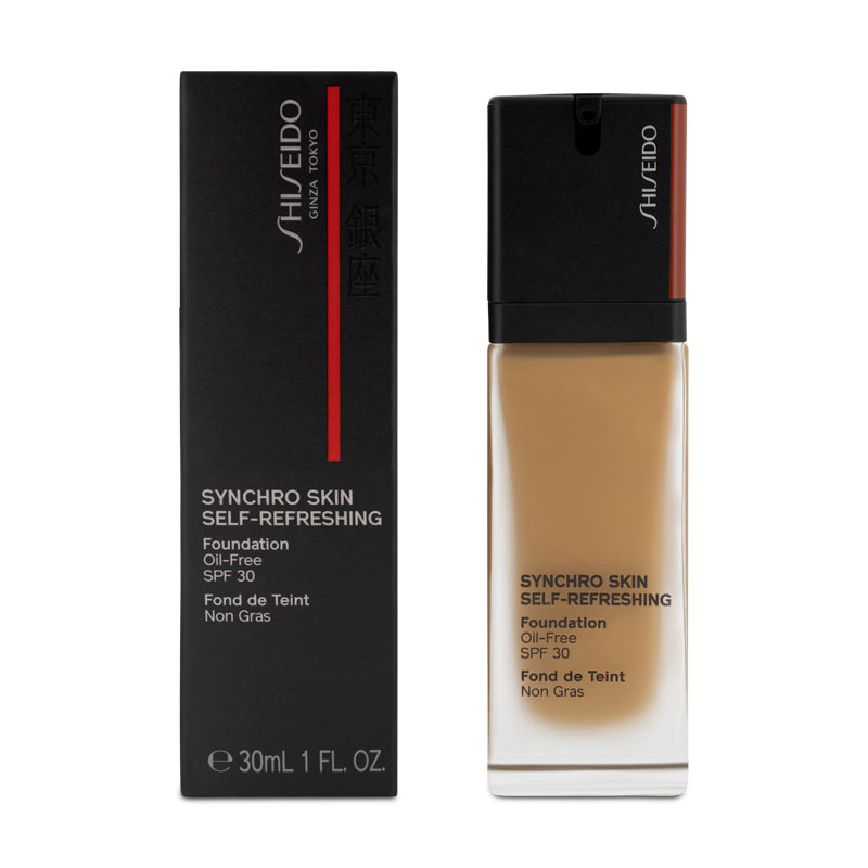 Shiseido Foundation 410 Sunstone Synchro Skin Self-Refreshing 30ml