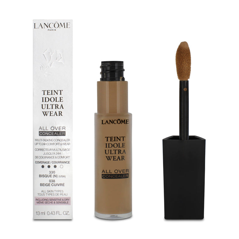 Lancome Concealer 038 Beige Cuivre Teint Idole Ultra Wear  (Blemished Box)