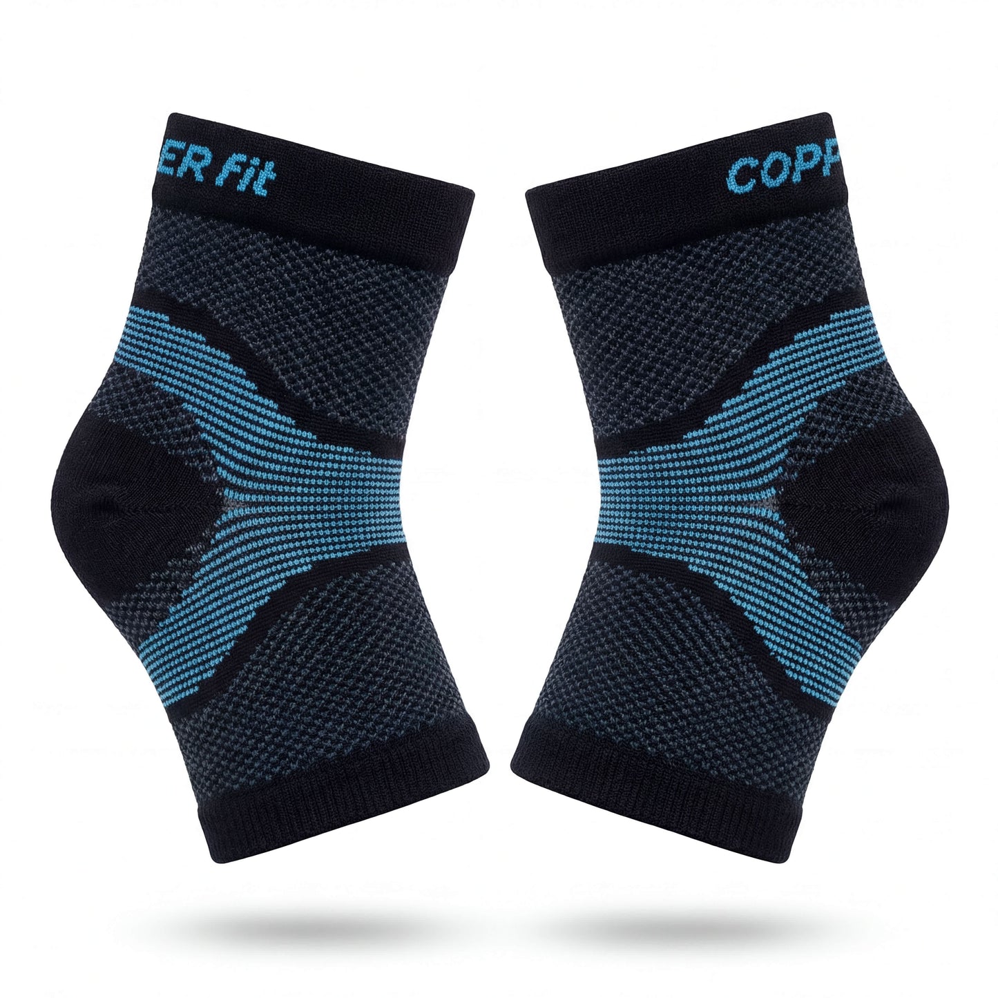 Copper Fit ICE Menthol Plantar Fascia Compression Foot Sleeve Arch Support