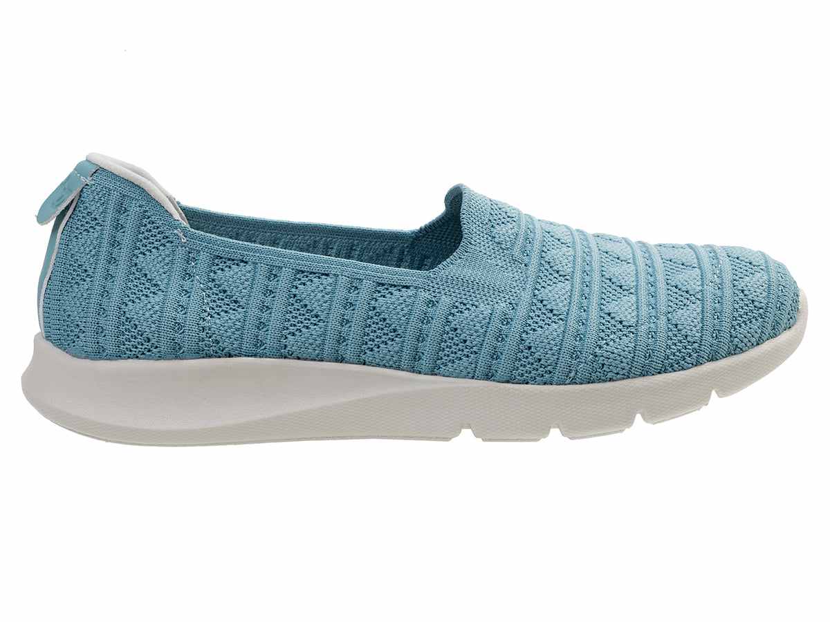Comfort Stretch Crochet Sneakers - Wide Width