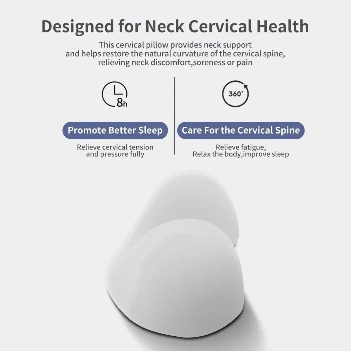Ergonomic Cervical Neck Pillow