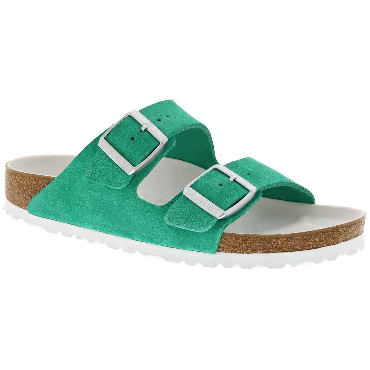 Birkenstock Arizona Suede Leather Emerald