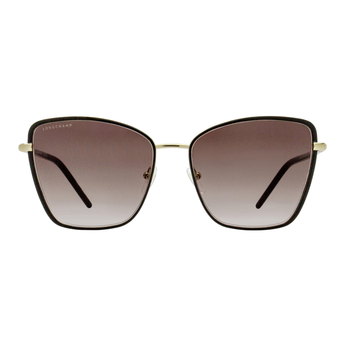 Longchamp Butterfly Rimmed Sunglasses LO167S 009 Black/Gold 58mm