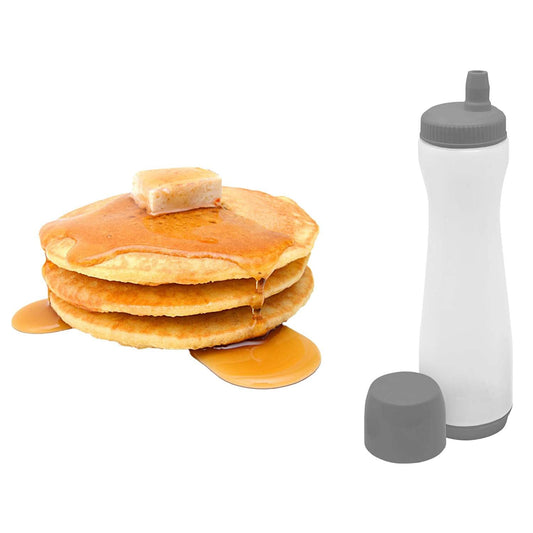 1947Kitchen Easy Squeeze Pancake, Waffles, Crepes Batter Condiment Dispenser Pourer Pen