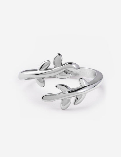 Elevated Faith Olive Branch Ring