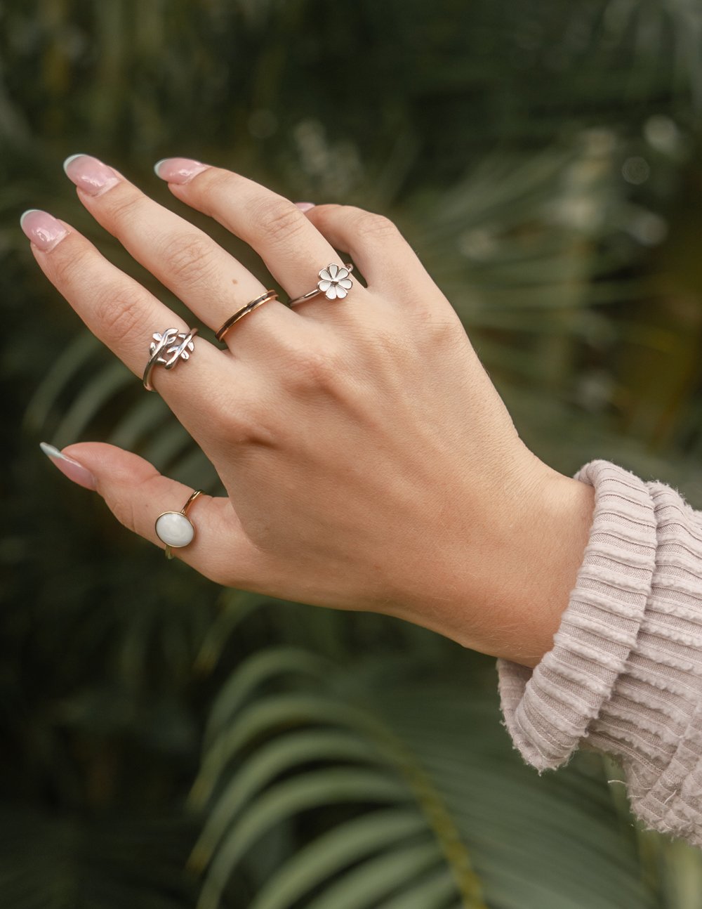Elevated Faith Olive Branch Ring